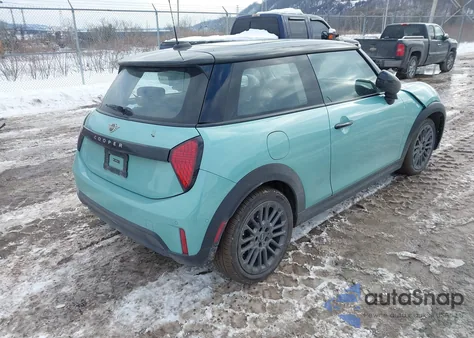 2025 Mini Hardtop Cooper from USA, damaged, VIN WMW13GD01S2W58476